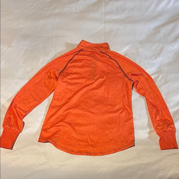 Colosseum Orange Syracuse Quarter zip Long Sleeve - Picture 4 of 4